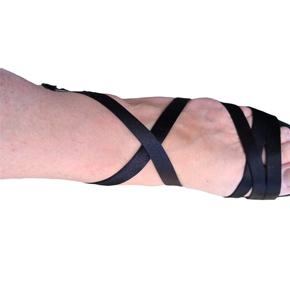 PEDRO GARCIA Black Strappy Heels 40 (approx size 9 women's) - Picture 2 of 8